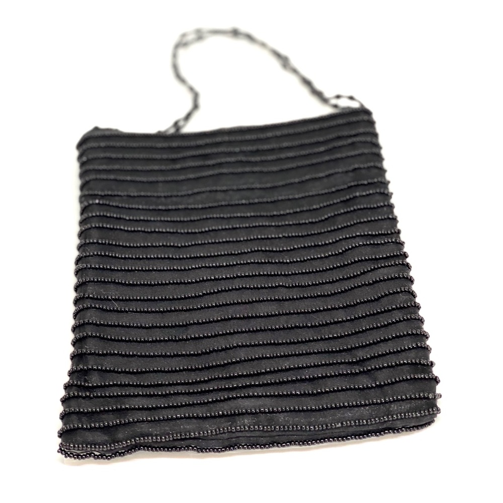 GAP💥VINTAGE💥 BEADED BLACK BAG